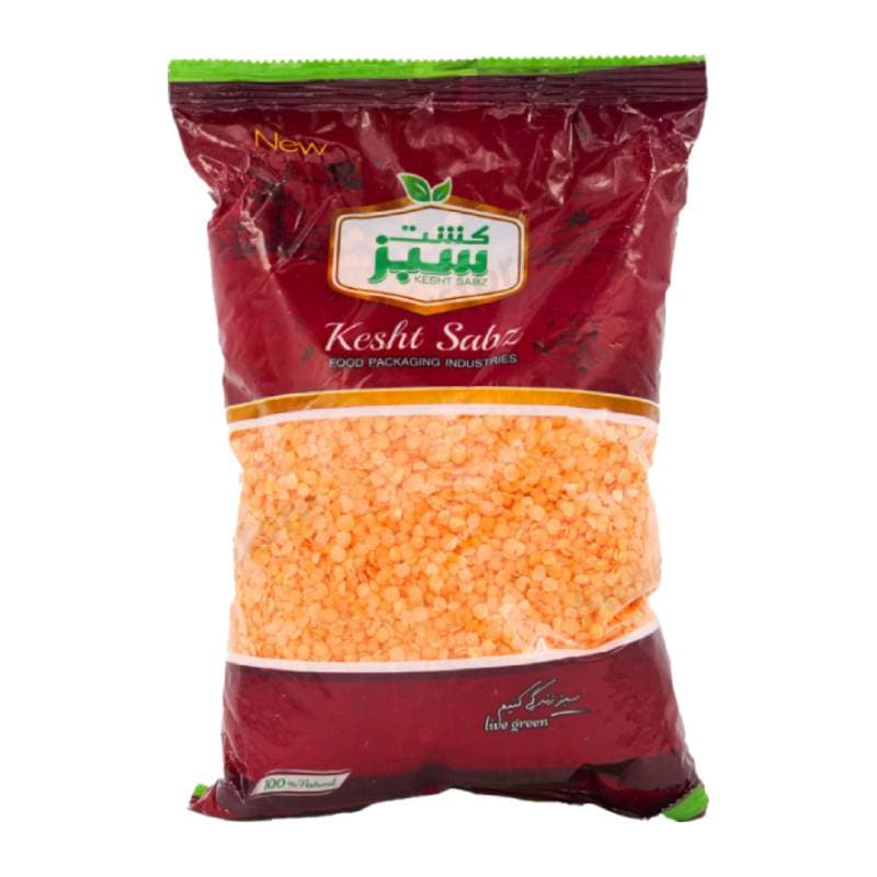 دال عدس کشت سبز وزن 900 گرم