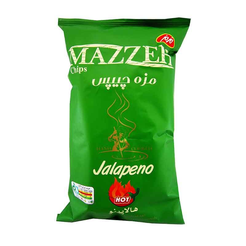 چیپس هالوپینو مزمز وزن 60 گرم