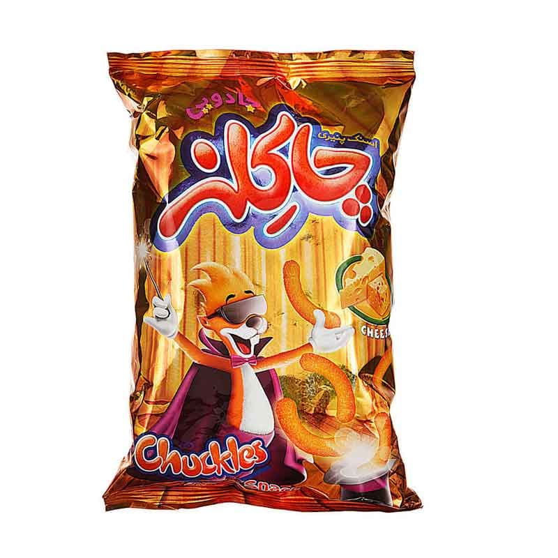 اسنک جادویی چاکلز مدل پنیری وزن  70 گرم
