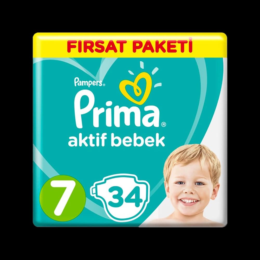 پوشک چسبی 34 ع پريما