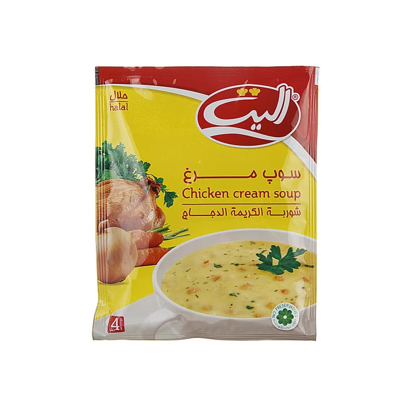 سوپ آماده مرغ  الیت وزن 65 گرم