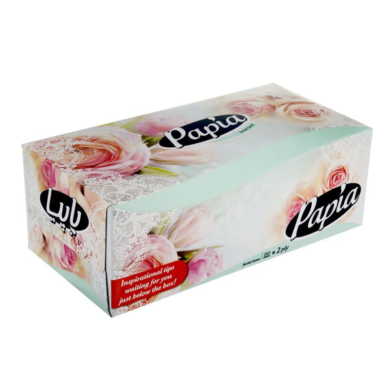 دستمال کاغذی  پاپیا 2 لایه 150 برگ