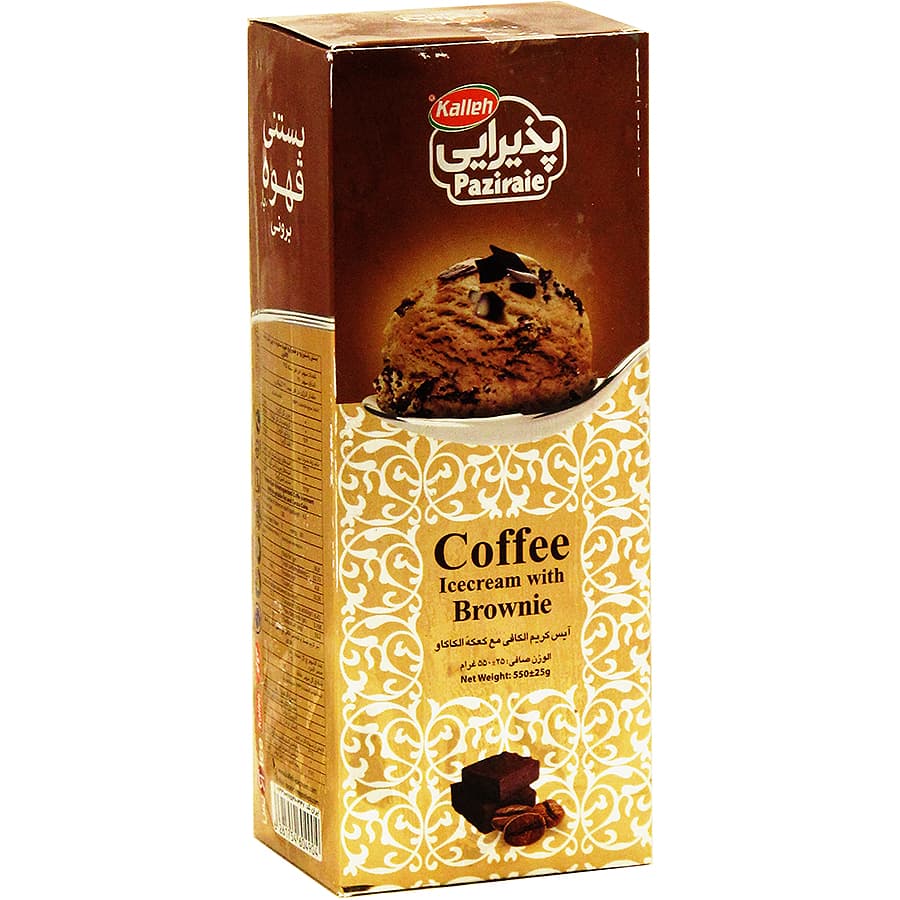 بستنی قهوه با کیک کاکایویی 550گرمی کاله