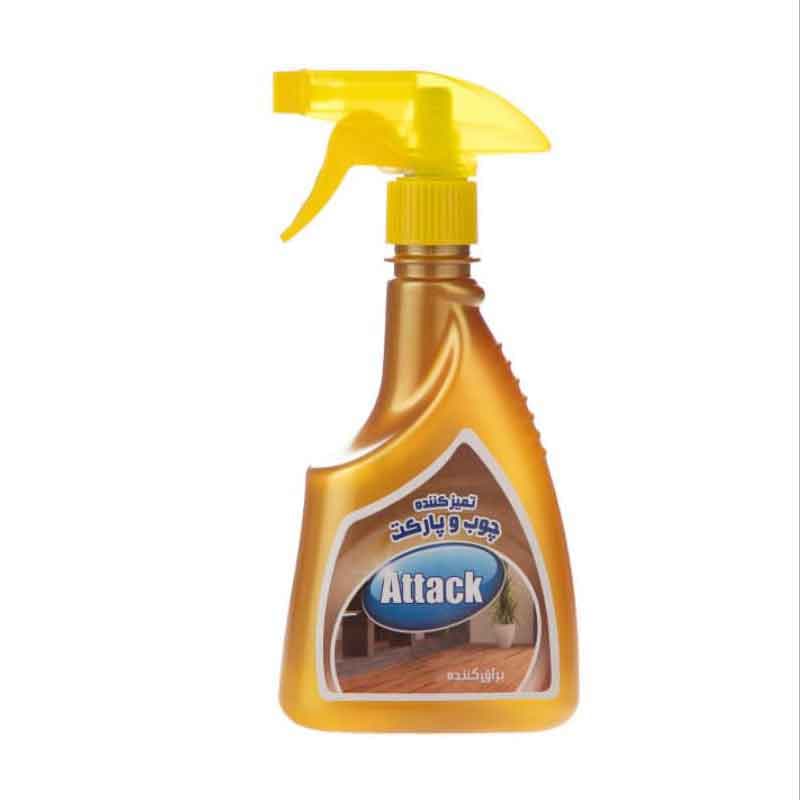 تمیز کننده چوب و پارکت اتک حجم 450 میلی لیتر