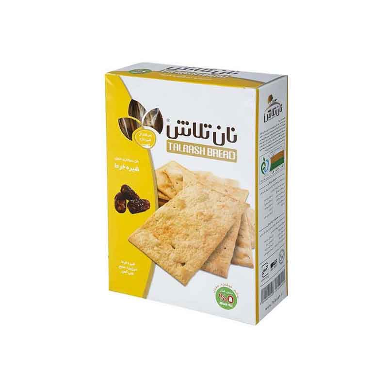 نان سوخاری تلاش حاوی شیره خرما وزن  300 گرم