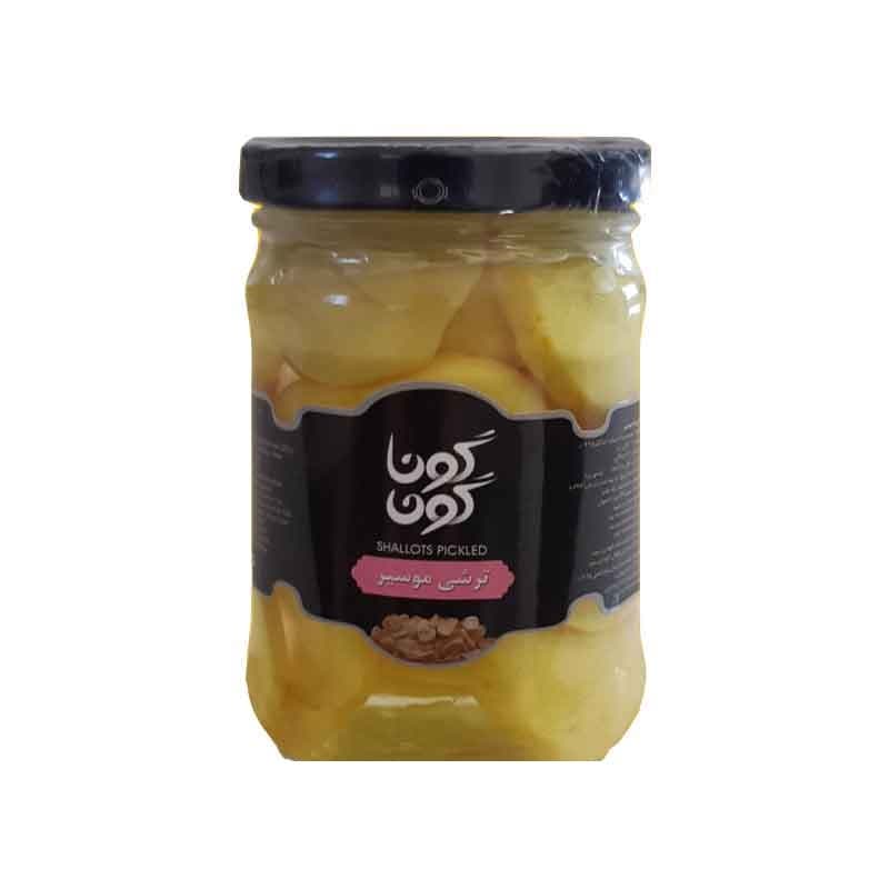 ترشی موسیر گوناگون وزن 250 گرم