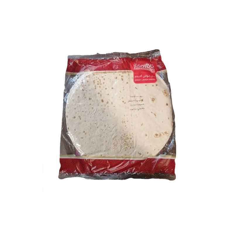 نان لواش گندم نان آوران وزن 300 گرم