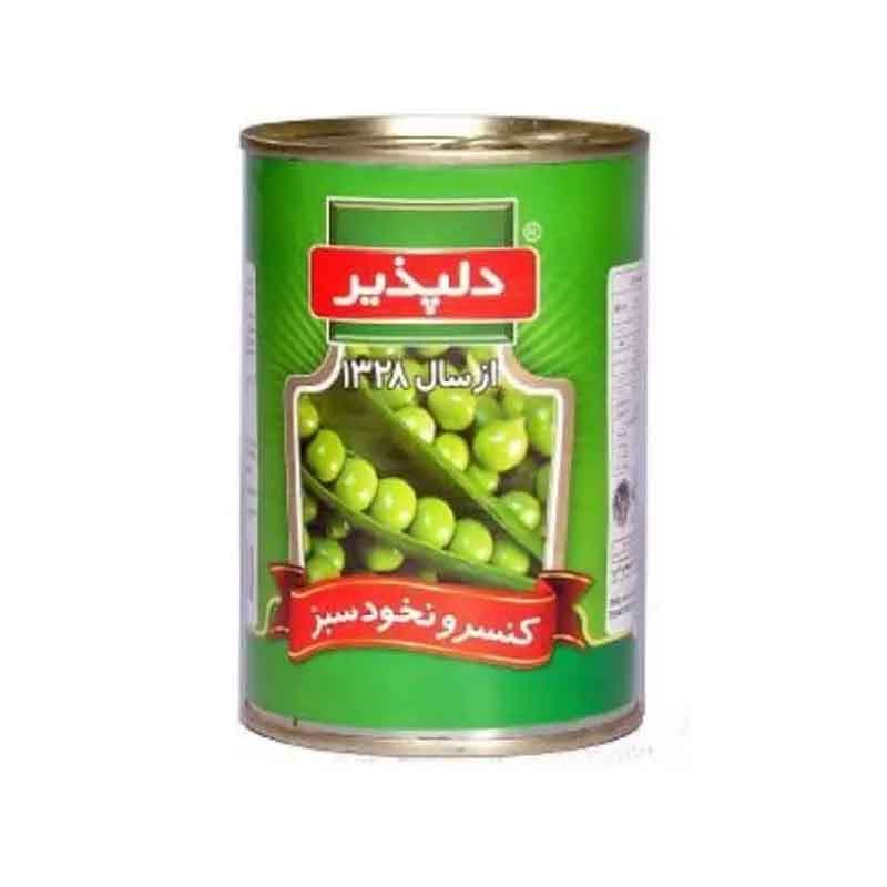 کنسرو نخود فرنگی دلپذیر وزن 420 گرم