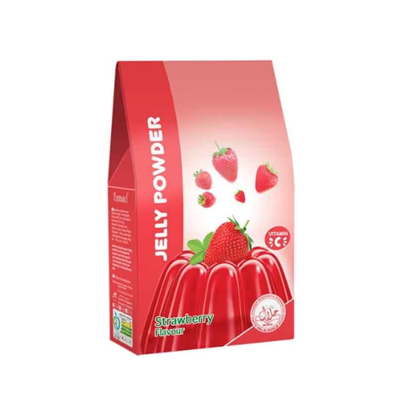 پودر ژله فرمند طعم توت فرنگی وزن 100 گرم