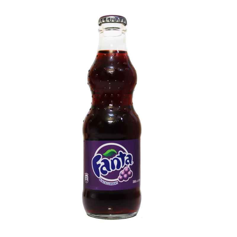 نوشابه شیشه فانتا طعم شاتوت حجم 250 میلی لیتر