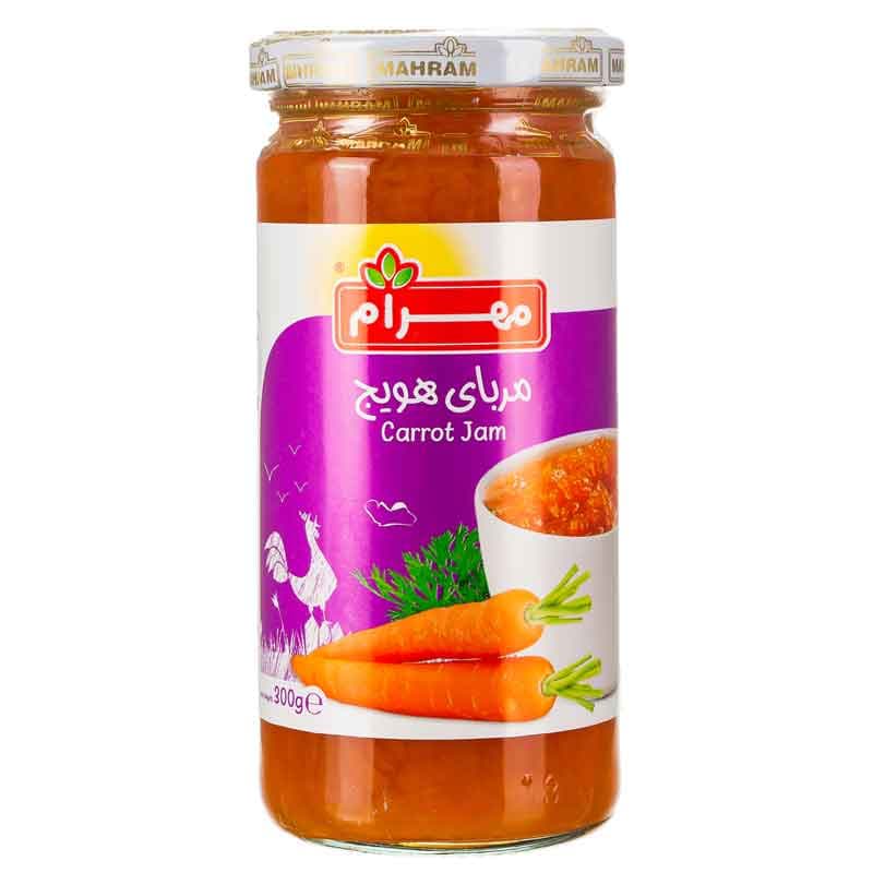 مربا هویج مهرام وزن 300 گرم