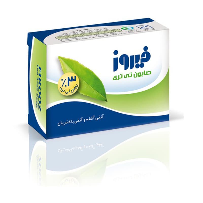 صابون تی تری (آنتی آکنه و آنتی باکتریال) فیروز وزن 120 گرم