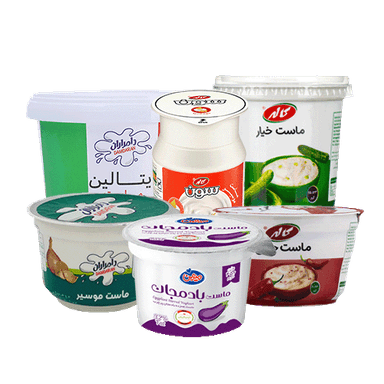 ماست طعم دار