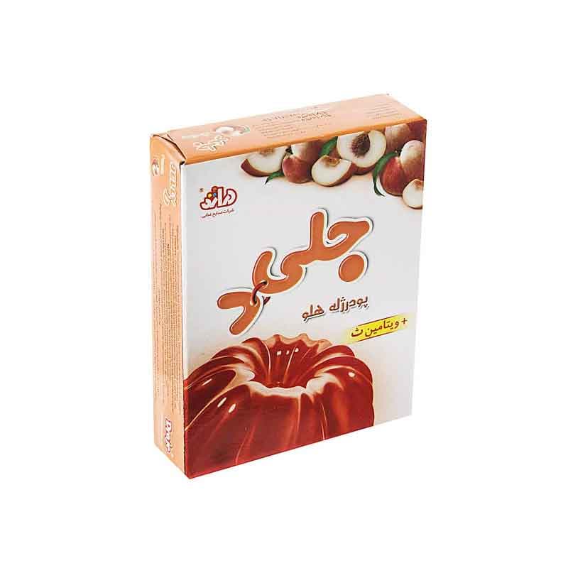 پودر ژله دراژه طعم هلو وزن 100 گرم