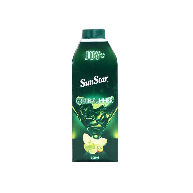 نکتار سان استار طعم گرین سامر  حجم 750 میلی لیتر