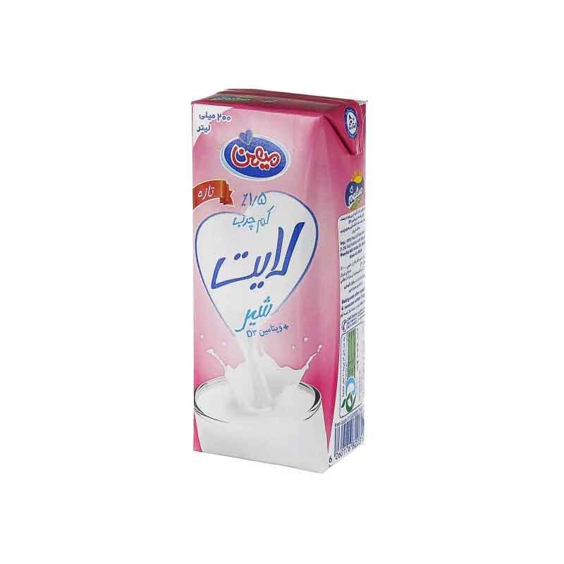 شیر فرادما کم چرب میهن حجم 200 میلی لیتر