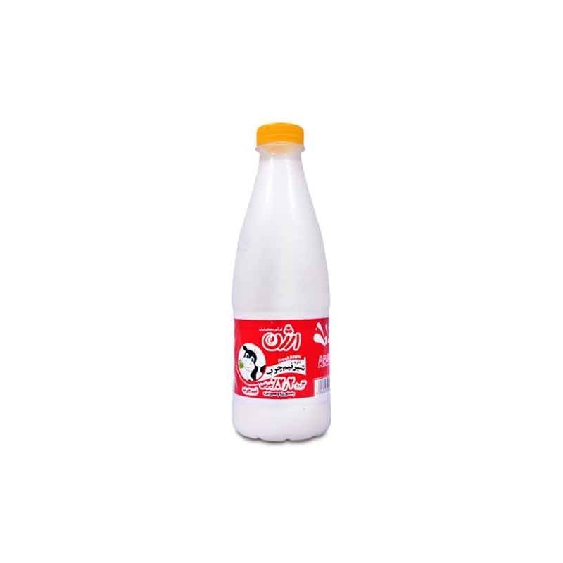 شیر نیم چرب بطری 1 لیتری ارژن