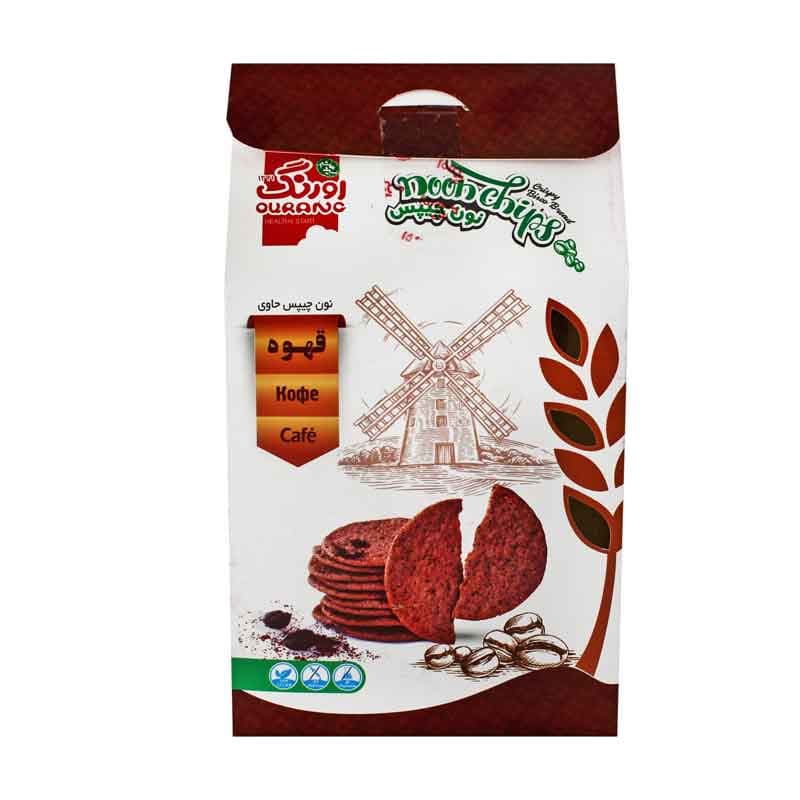 نان چیپسی اورنگ  طعم قهوه وزن 200 گرم