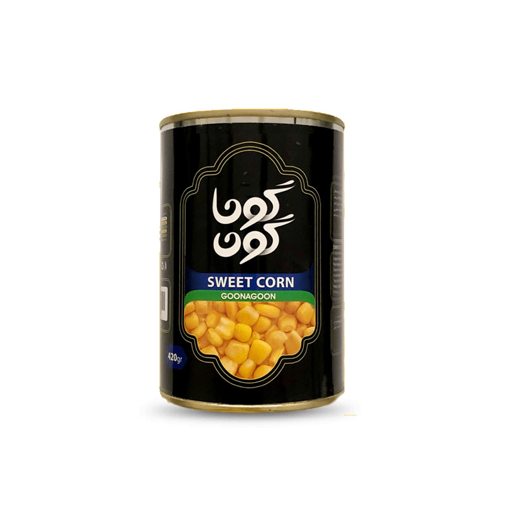 کنسرو ذرت شیرین 380 گرم گوناگون
