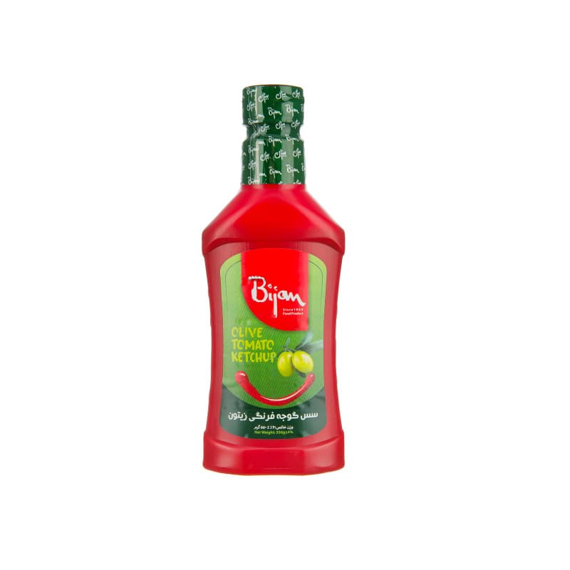سس گوجه فرنگی زیتون وزن 550 گرمی  بیژن