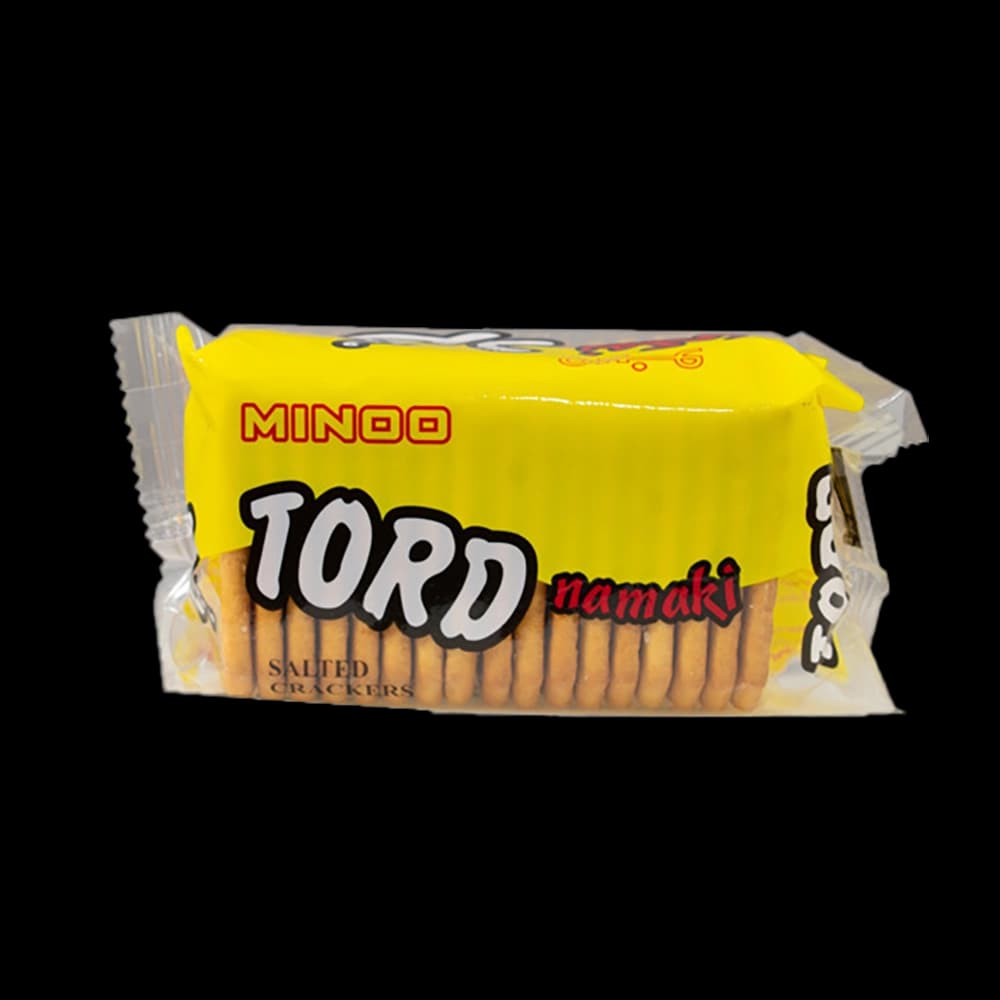 بیسکویت ترد نمکی 120 گرم مینو