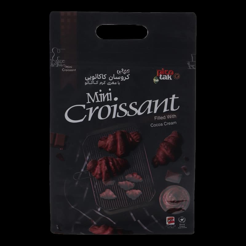 مینی کروسان کاکایویی با مغز کرم کاکایو 150 گرم پیکوتک
