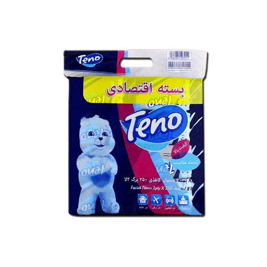 پک دستمال کاغذی سافت 8 عددی تنو
