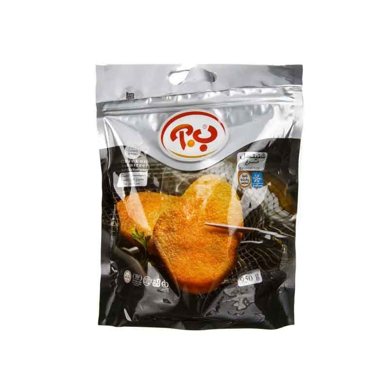 شنیسل مرغ ب.آ وزن  950 گرم