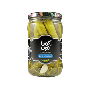 خیارشور درجه یک گوناگون وزن 700 گرم