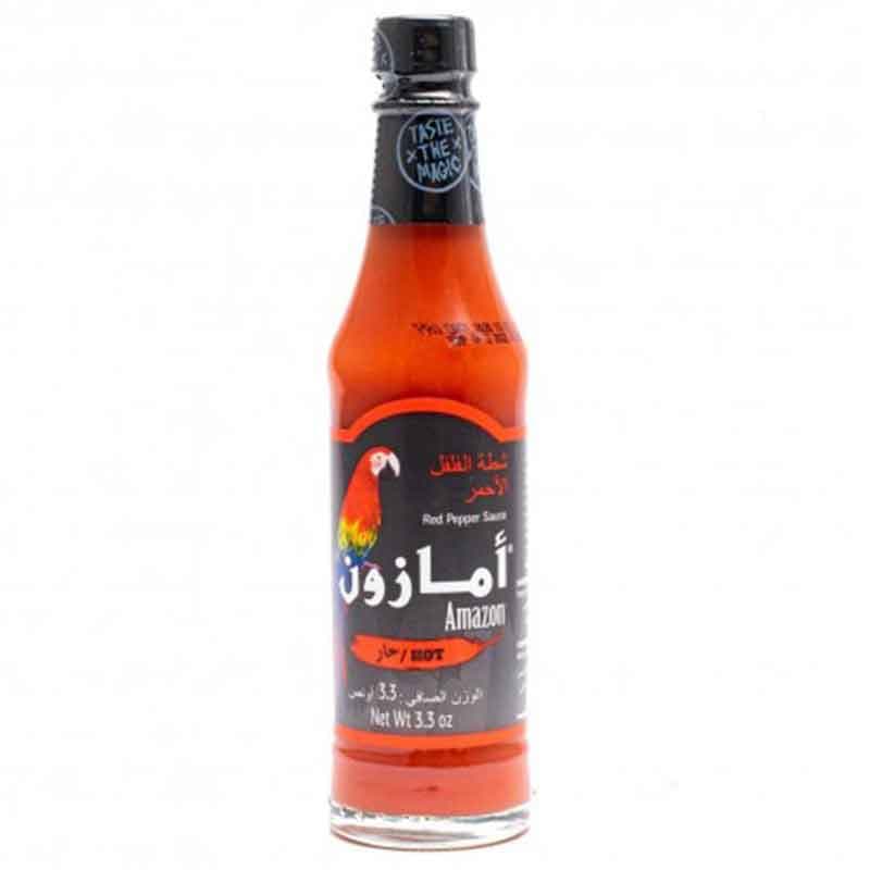 سس فلفل قرمز تند آمازون وزن 95 گرم