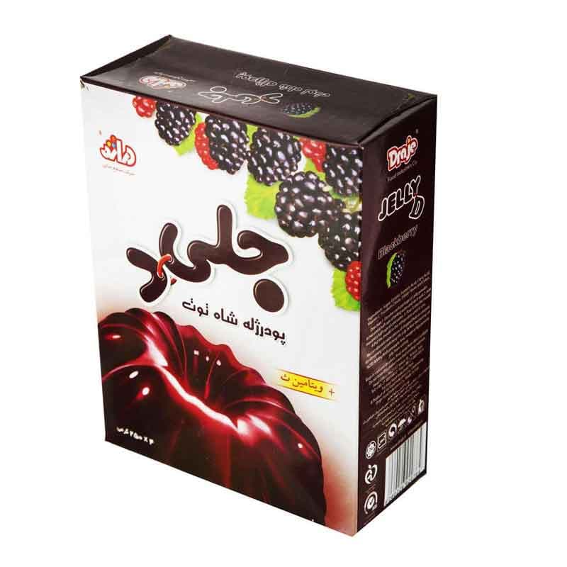 پودر ژله دراژه طعم شاه توت وزن 100 گرم
