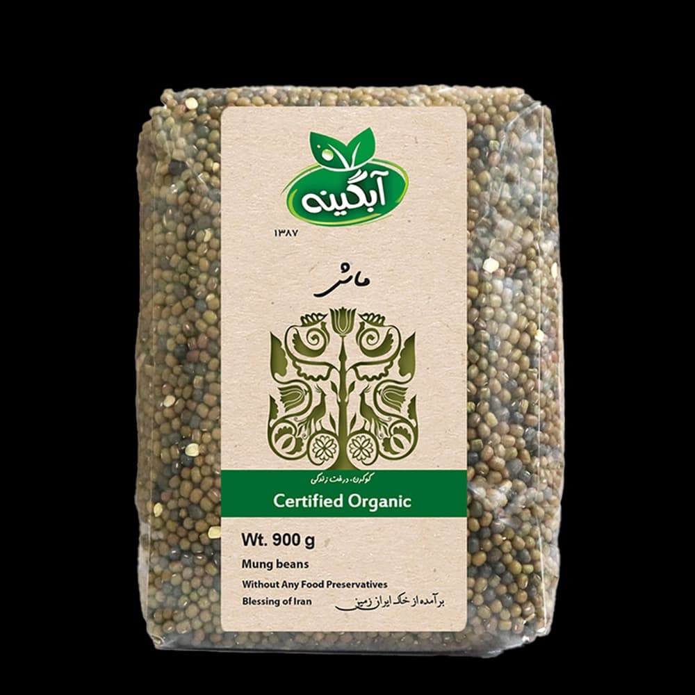 ماش 900 گرم آبگینه