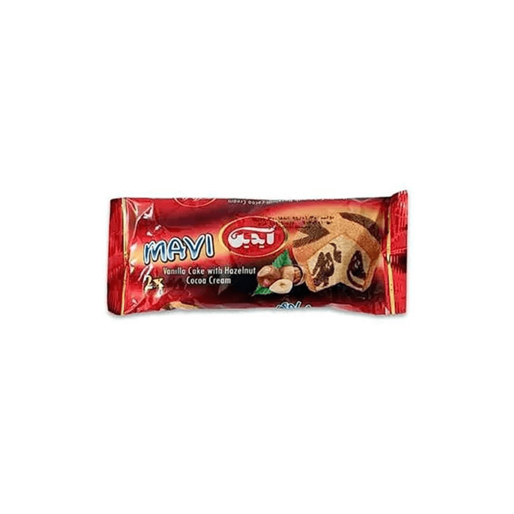 کیک مغز دار دوقلو شکلاتی آیدین