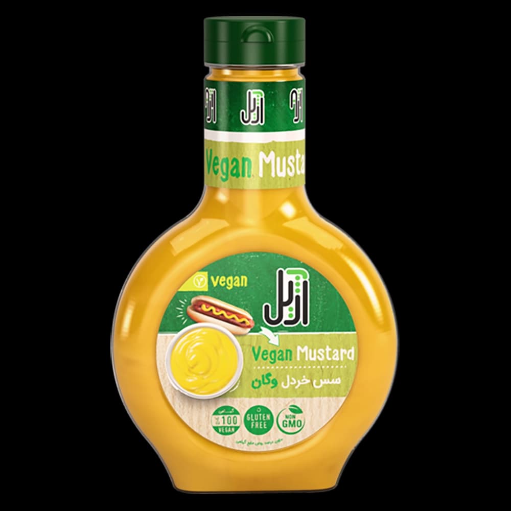 سس خردل وگان 320 گرم آژيل
