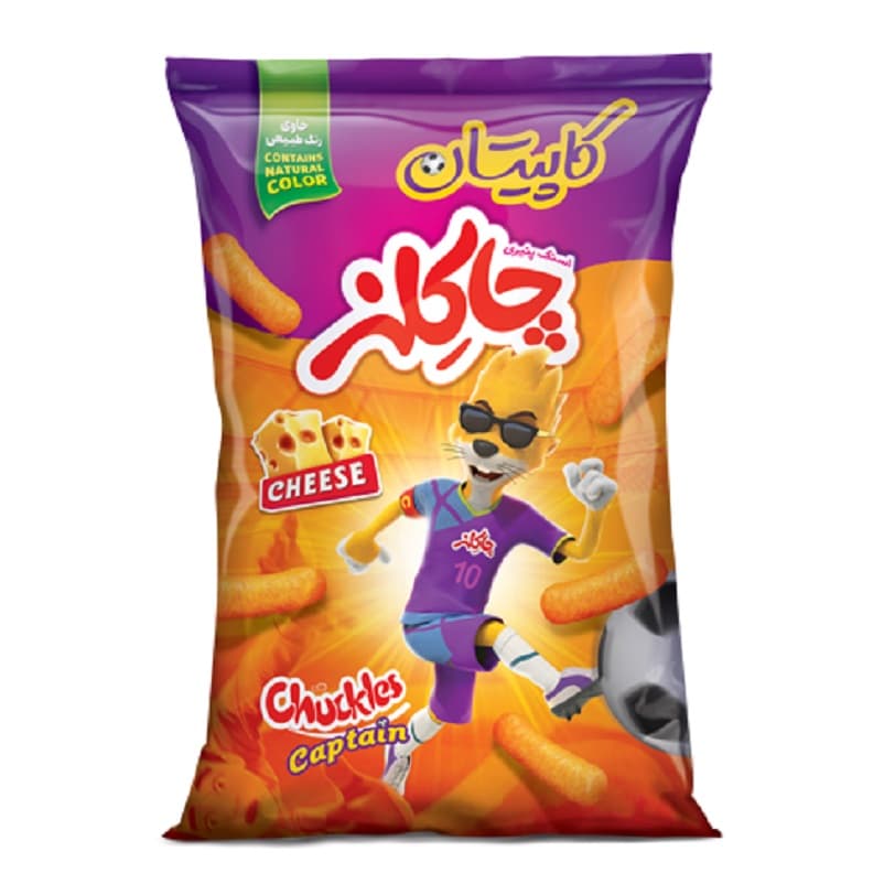 اسنک کاپیتان پنیری 95 گرم چاکلز