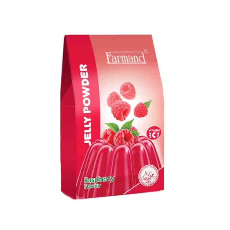 پودر ژله فرمند طعم تمشک وزن 100 گرم