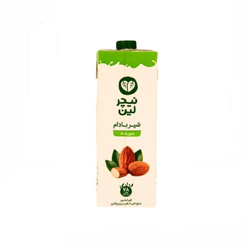 شیر بادام غیر لبنی بدون لاکتوز با طعم کاکایو 200 میل نیچرلین