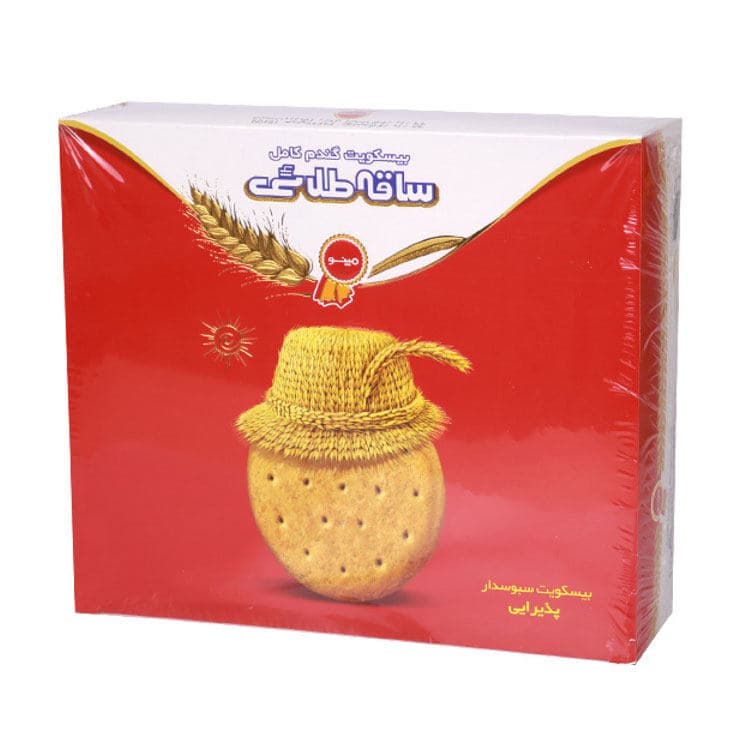 بیسکویت ساقه طلایی مینو مناسب پذیرایی وزن 700 گرم