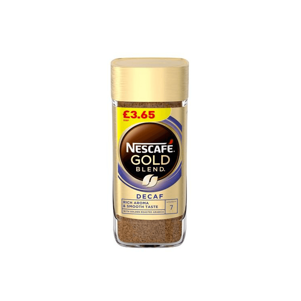 قهوه فوری بدون کافیین ریچ آروما گلد 95 گرم نسکافه