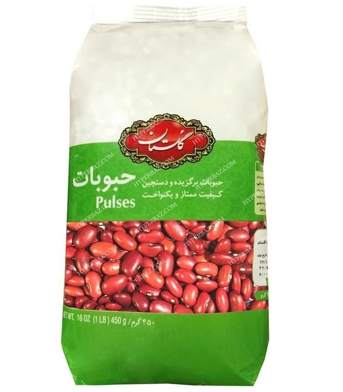 لوبیا قرمز 450 گرمی گلستان