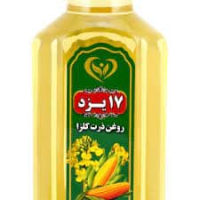 روغن کلزا 17یزد  تصفیه شده حجم 2 لیتر