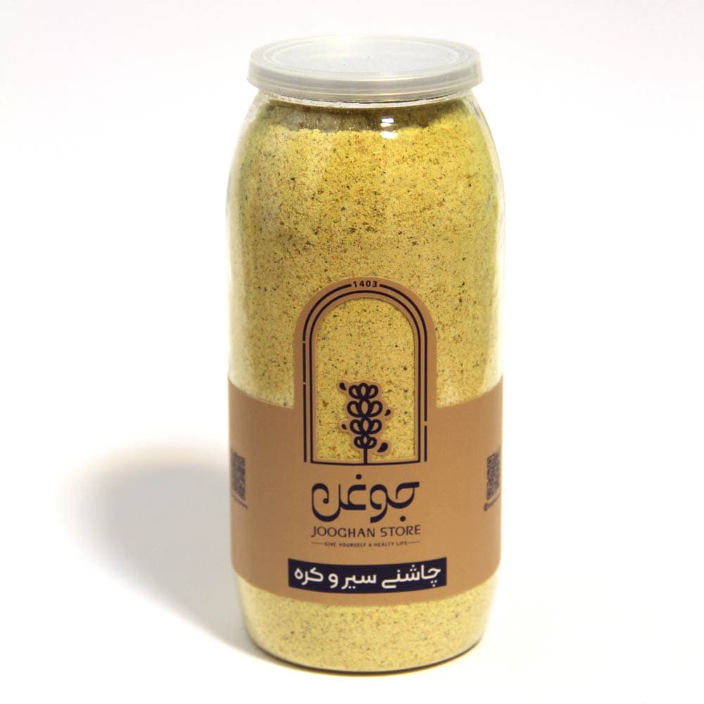 چاشني سير و كره 390 گرم جوغن