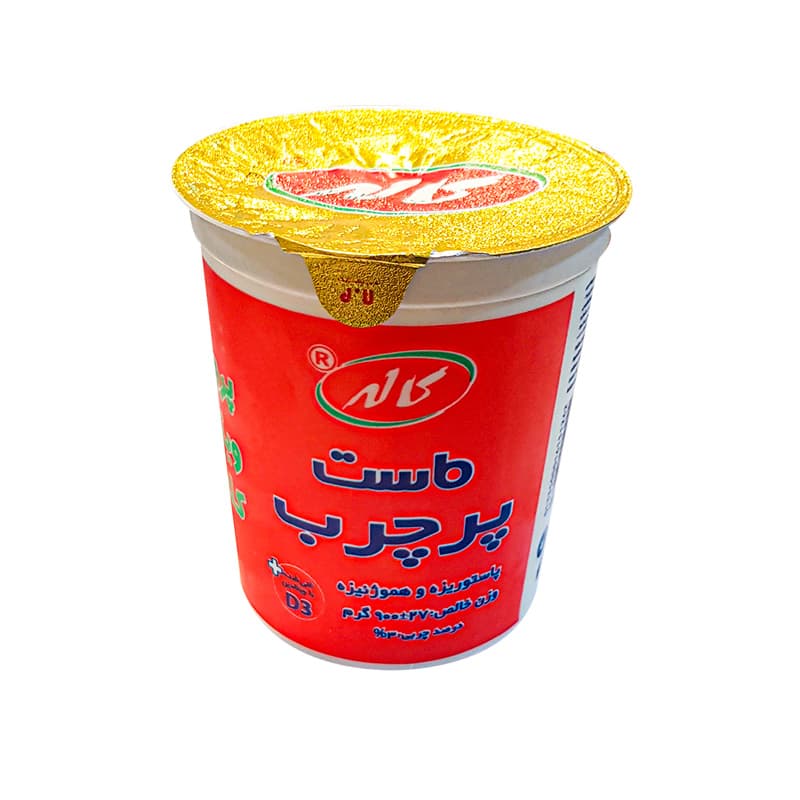ماست تابستان پرچرب کاله 4 درصد وزن 900 گرم