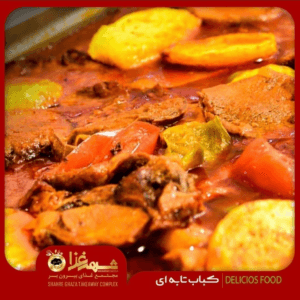 خوراک کباب تابه ای شهر غذا