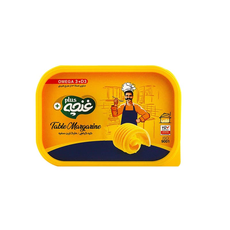 کره گیاهی ظرفی 250 گرم غنچه