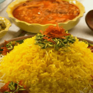 شکر پلو ساده شهر غذا