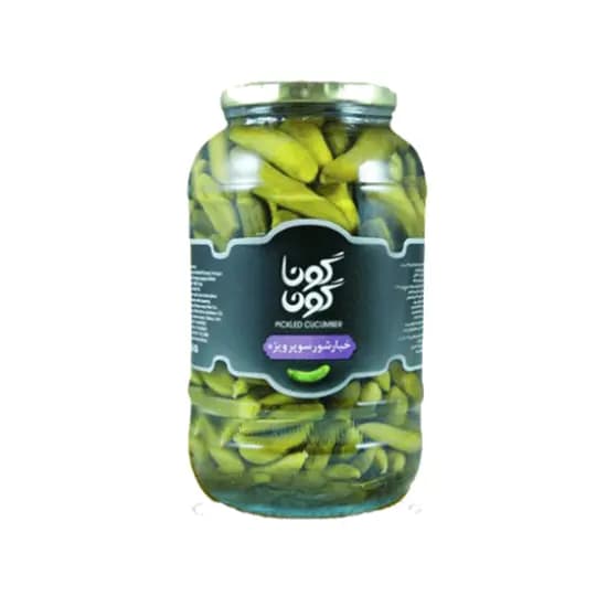 خیارشور گوناگون سوپرویژه وزن 1360 گرم