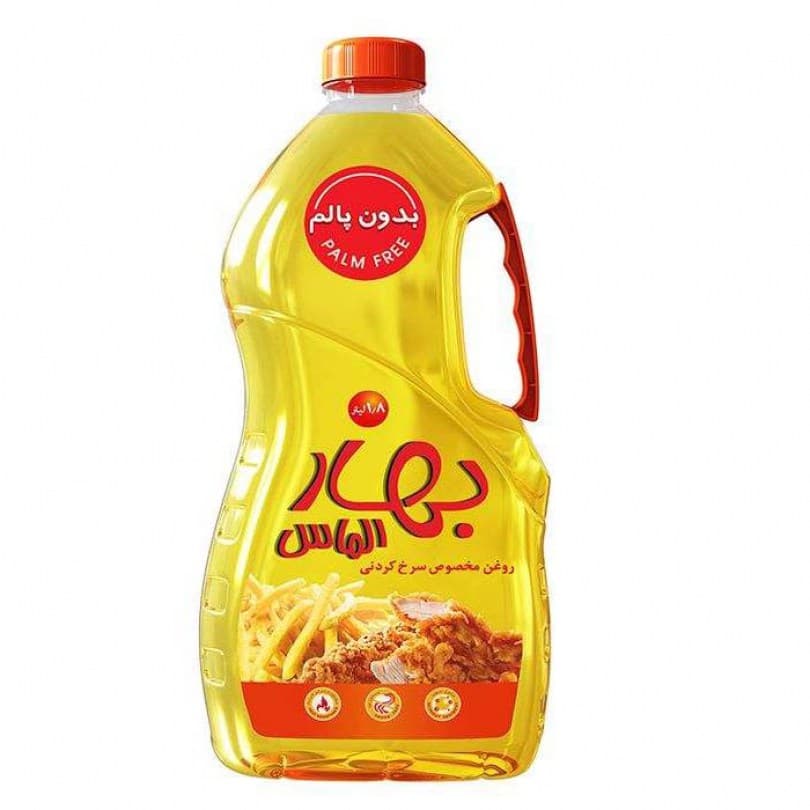 روغن مخصوص سرخ کردنی الماس 1350 لیتری بهار