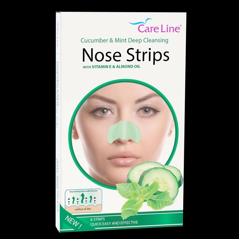 چسب بينی حاوی عصاره خيار سبز و نعنا 6 عددی كر لاين