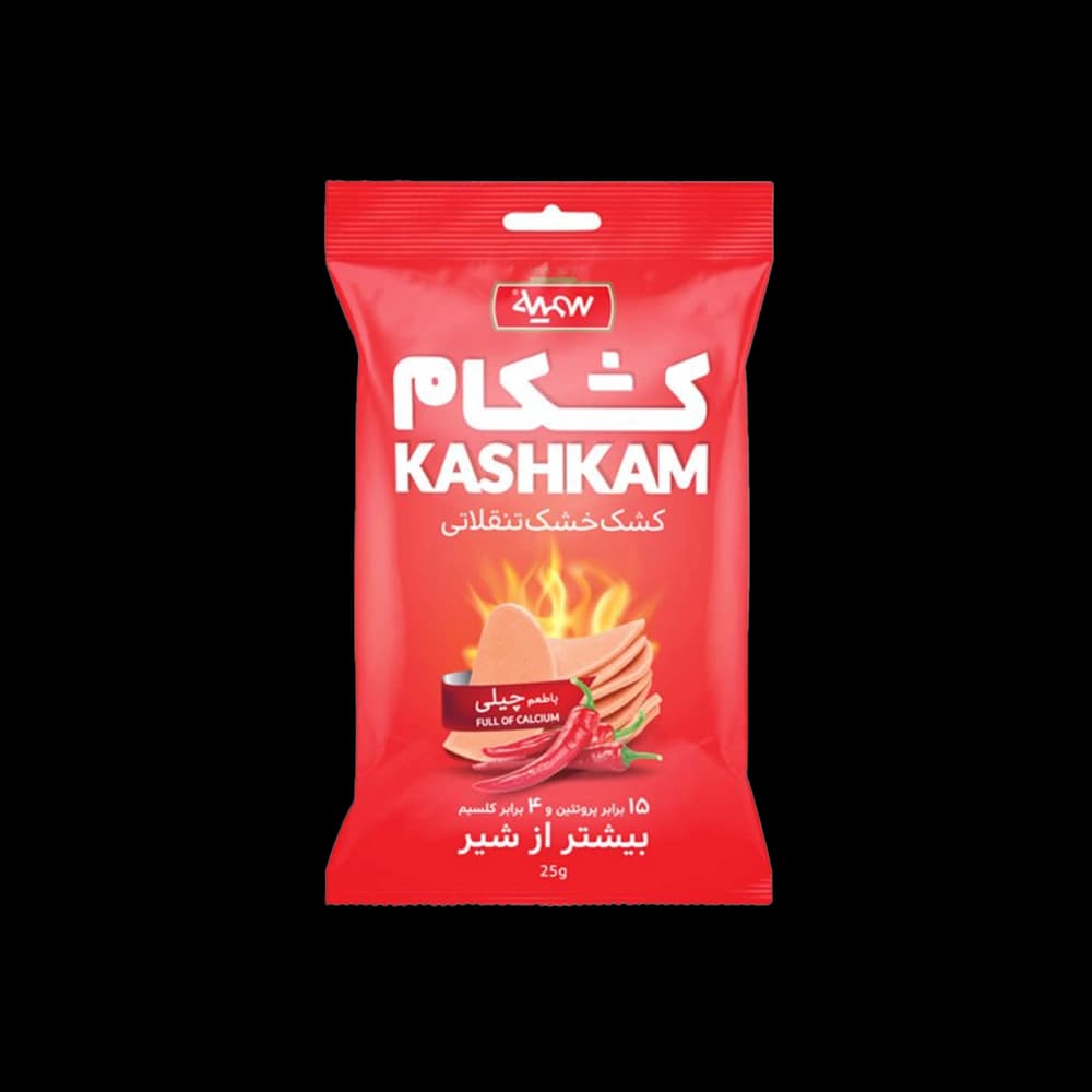 كشك خشك با طعم چيلي كشكام 25 گرم سميه